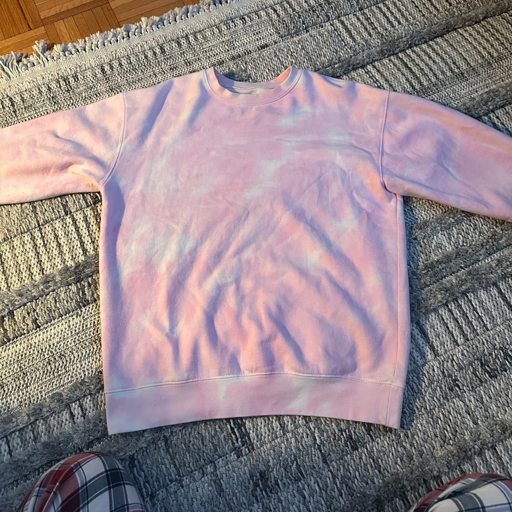 Pacun Light Pink Cloudy Crewneck
